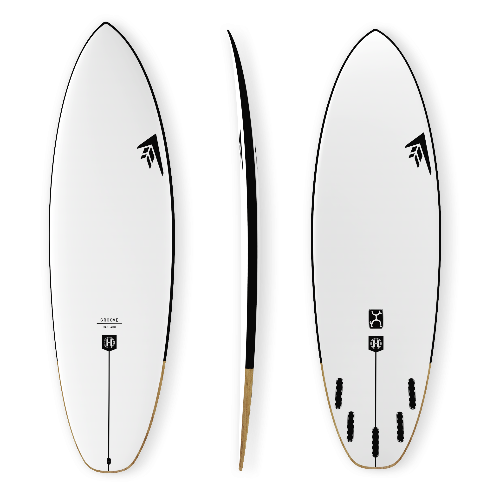 Groove surfboard available for rent at FreeRide Surf School Sagres