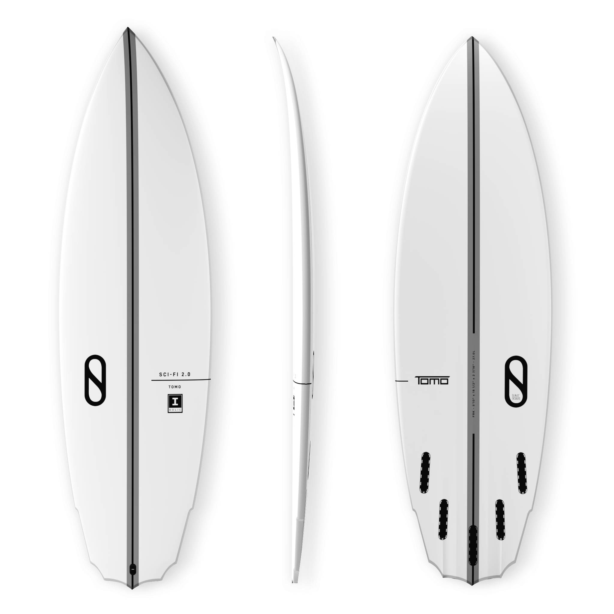 Sci-Fi 2.0 surfboard available for rent at FreeRide Surf School Sagres