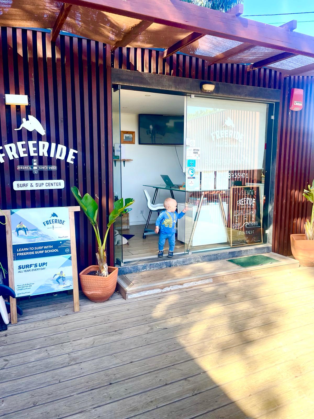 Freeride Surf Centre in Sagres